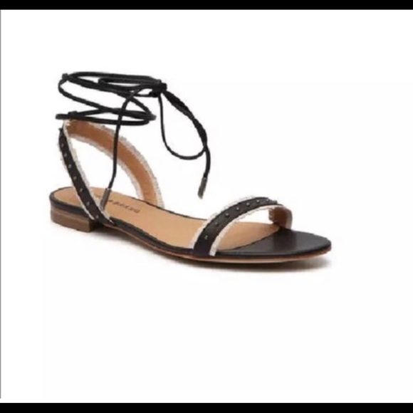 Lucky Brand Strappy Lace Up Sandals - Picture 7 of 7